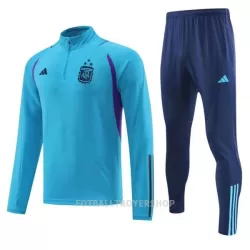 Argentina 3 Stars Kvart-Zip Trenings Collegegenser Herre 22-23 Blå Argentina 3 Stars Kvart-Zip Trenings Collegegenser Herre 22-23 Blå