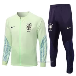 Brasil Light Trenings Collegegenser Set Barn 22-23 Grønn Brasil Light Trenings Collegegenser Set Barn 22-23 Grønn