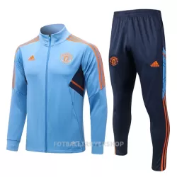Manchester United Trenings Collegegenser Set Herre 22-23 Lys Blå Manchester United Trenings Collegegenser Set Herre 22-23 Lys Blå