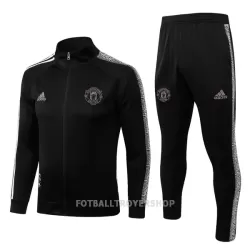 Manchester United Trenings Collegegenser Set Herre 22-23 Svart Manchester United Trenings Collegegenser Set Herre 22-23 Svart