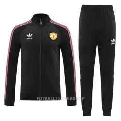 Manchester United Treningsjakkedresser Herre 22-23 Svart Manchester United Treningsjakkedresser Herre 22-23 Svart