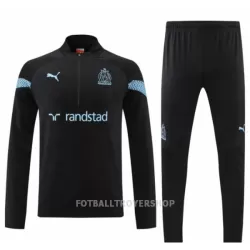 Olympique de Marseille Kvart-Zip Trenings Collegegenser Herre 22-23 Svart Olympique de Marseille Kvart-Zip Trenings Collegegenser Herre 22-23 Svart