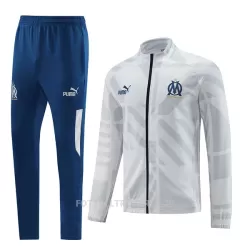 Olympique de Marseille Trenings Collegegenser Set Herre 22-23 Hvit Olympique de Marseille Trenings Collegegenser Set Herre 22-23 Hvit
