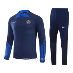 Paris Saint-Germain Kvart-Zip Trenings Collegegenser Barn 22-23 Navy Paris Saint-Germain Kvart-Zip Trenings Collegegenser Barn 22-23 Navy