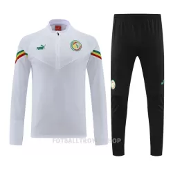 Senegal Kvart-Zip Trenings Collegegenser Herre 22-23 Hvit Senegal Kvart-Zip Trenings Collegegenser Herre 22-23 Hvit