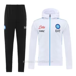SSC Napoli Trenings Hettejakke Herre 22-23 Hvit SSC Napoli Trenings Hettejakke Herre 22-23 Hvit