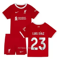 Liverpool Luis Díaz 23 Hjemmedrakt Barn 2023/2024 - med Bukse Liverpool Luis Díaz 23 Hjemmedrakt Barn 2023/2024 - med Bukse