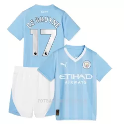 Manchester City De Bruyne 17 Hjemmedrakt Barn 2023/2024 - med Bukse Manchester City De Bruyne 17 Hjemmedrakt Barn 2023/2024 - med Bukse