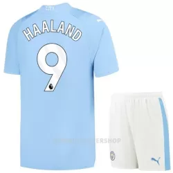 Manchester City Haaland 9 Hjemmedrakt Barn 2023/2024 - med Bukse Manchester City Haaland 9 Hjemmedrakt Barn 2023/2024 - med Bukse
