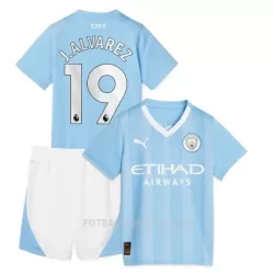 Manchester City J. Alvarez 19 Hjemmedrakt Barn 2023/2024 - med Bukse Manchester City J. Alvarez 19 Hjemmedrakt Barn 2023/2024 - med Bukse