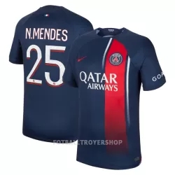 Paris Saint-Germain N.Mendes 25 Hjemmedrakt Herre 2023/2024 Paris Saint-Germain N.Mendes 25 Hjemmedrakt Herre 2023/2024