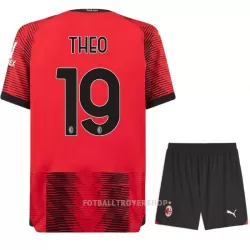 AC Milan Theo 19 Hjemmedrakt Barn 2023/2024 - med Bukse AC Milan Theo 19 Hjemmedrakt Barn 2023/2024 - med Bukse