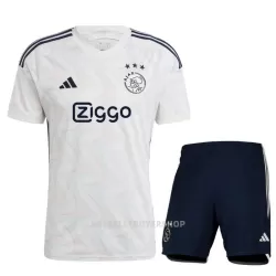 Ajax Amsterdam Bortedrakt Barn 2023/2024 - med Bukse Ajax Amsterdam Bortedrakt Barn 2023/2024 - med Bukse