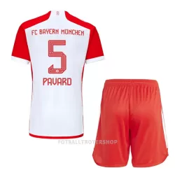 Bayern München Benjamin Pavard 5 Hjemmedrakt Barn 2023/2024 - med Bukse Bayern München Benjamin Pavard 5 Hjemmedrakt Barn 2023/2024 - med Bukse