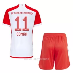 FC Bayern München Coman 11 Hjemmedrakt Barn 2023/2024 - med Bukse FC Bayern München Coman 11 Hjemmedrakt Barn 2023/2024 - med Bukse