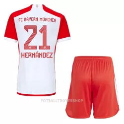 FC Bayern München Lucas Hernandez 21 Hjemmedrakt Barn 2023/2024 - med Bukse FC Bayern München Lucas Hernandez 21 Hjemmedrakt Barn 2023/2024 - med Bukse