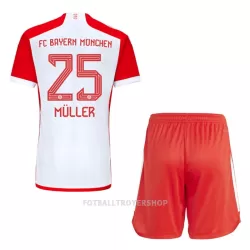 FC Bayern München Thomas Müller 25 Hjemmedrakt Barn 2023/2024 - med Bukse FC Bayern München Thomas Müller 25 Hjemmedrakt Barn 2023/2024 - med Bukse