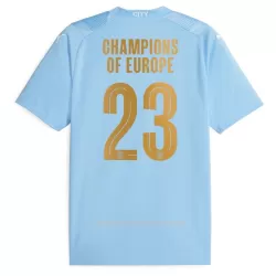 Manchester City Champions of Europe Hjemmedrakt Barn 2023/2024 - med Bukse