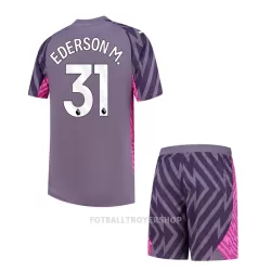 Manchester City Ederson Keeper Bortedrakt Barn 2023/2024 - med Bukse Manchester City Ederson Keeper Bortedrakt Barn 2023/2024 - med Bukse