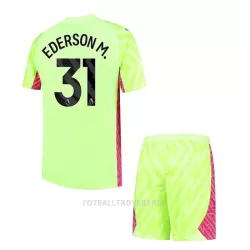 Manchester City Ederson Keeper Tredjedrakt Barn 2023/2024 - med Bukse Manchester City Ederson Keeper Tredjedrakt Barn 2023/2024 - med Bukse