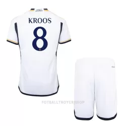 Real Madrid Kroos 8 Hjemmedrakt Barn 2023/2024 - med Bukse Real Madrid Kroos 8 Hjemmedrakt Barn 2023/2024 - med Bukse