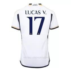 Real Madrid Lucas V. 17 Hjemmedrakt Herre 2023/2024 Real Madrid Lucas V. 17 Hjemmedrakt Herre 2023/2024