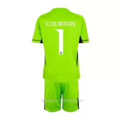 Real Madrid Thibaut Courtois 1 Keeper Hjemmedrakt Barn 2023/2024 - med Bukse Real Madrid Thibaut Courtois 1 Keeper Hjemmedrakt Barn 2023/2024 - med Bukse