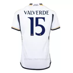 Real Madrid Valverde 15 Hjemmedrakt Herre 2023/2024 Real Madrid Valverde 15 Hjemmedrakt Herre 2023/2024