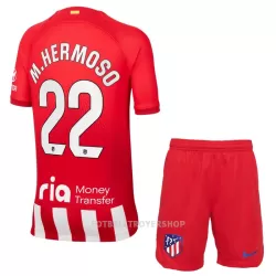 Atlético Madrid M.Hermoso 22 Hjemmedrakt Barn 2023/2024 - med Bukse Atlético Madrid M.Hermoso 22 Hjemmedrakt Barn 2023/2024 - med Bukse