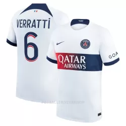 Paris Saint-Germain Verratti 6 Bortedrakt Herre 2023/2024 Paris Saint-Germain Verratti 6 Bortedrakt Herre 2023/2024