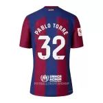 FC Barcelona Pablo Torre 32 Hjemmedrakt Herre 2023/2024