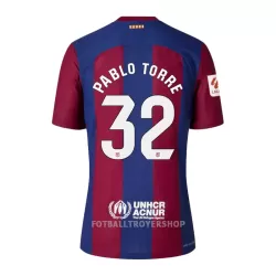 FC Barcelona Pablo Torre 32 Hjemmedrakt Herre 2023/2024 FC Barcelona Pablo Torre 32 Hjemmedrakt Herre 2023/2024
