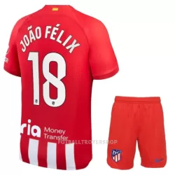 Atlético Madrid João Félix 18 Hjemmedrakt Barn 2023/2024 - med Bukse Atlético Madrid João Félix 18 Hjemmedrakt Barn 2023/2024 - med Bukse