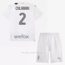 AC Milan Calabria 2 Bortedrakt Barn 2023/2024 - med Bukse AC Milan Calabria 2 Bortedrakt Barn 2023/2024 - med Bukse