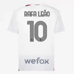 AC Milan Rafael Leao 10 Bortedrakt Herre 2023/2024 AC Milan Rafael Leao 10 Bortedrakt Herre 2023/2024
