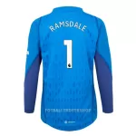 Arsenal Ramsdale 1 Keeper Bortedrakt Herre 2023/2024 Langermet