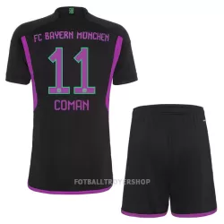FC Bayern München Coman 11 Bortedrakt Barn 2023/2024 - med Bukse FC Bayern München Coman 11 Bortedrakt Barn 2023/2024 - med Bukse