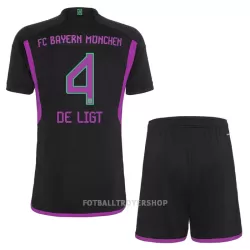 FC Bayern München De Ligt 4 Bortedrakt Barn 2023/2024 - med Bukse FC Bayern München De Ligt 4 Bortedrakt Barn 2023/2024 - med Bukse