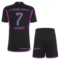 FC Bayern München Gnabry 7 Bortedrakt Barn 2023/2024 - med Bukse FC Bayern München Gnabry 7 Bortedrakt Barn 2023/2024 - med Bukse