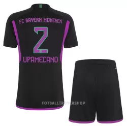 FC Bayern München Upamecano 2 Bortedrakt Barn 2023/2024 - med Bukse FC Bayern München Upamecano 2 Bortedrakt Barn 2023/2024 - med Bukse