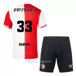 Feyenoord Rotterdam Hancko 33 Hjemmedrakt Barn 2023/2024 - med Bukse Feyenoord Rotterdam Hancko 33 Hjemmedrakt Barn 2023/2024 - med Bukse
