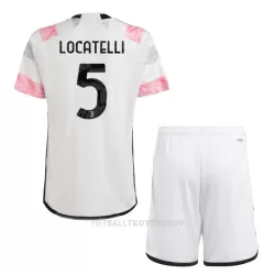 Juventus Locatelli 5 Bortedrakt Barn 2023/2024 - med Bukse Juventus Locatelli 5 Bortedrakt Barn 2023/2024 - med Bukse