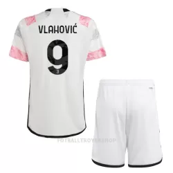 Juventus Vlahovic 9 Bortedrakt Barn 2023/2024 - med Bukse Juventus Vlahovic 9 Bortedrakt Barn 2023/2024 - med Bukse