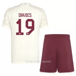 FC Bayern München Davies 19 Champions League Tredjedrakt Barn 2023/2024 - med Bukse FC Bayern München Davies 19 Champions League Tredjedrakt Barn 2023/2024 - med Bukse