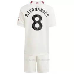 Manchester United Bruno Fernandes 8 Tredjedrakt Barn 2023/2024 - med Bukse