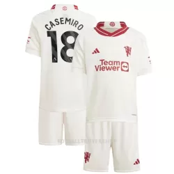 Manchester United Casemiro 18 Tredjedrakt Barn 2023/2024 - med Bukse Manchester United Casemiro 18 Tredjedrakt Barn 2023/2024 - med Bukse