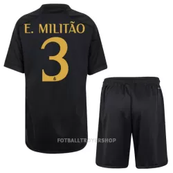 Real Madrid E. Militão 3 Tredjedrakt Barn 2023/2024 - med Bukse Real Madrid E. Militão 3 Tredjedrakt Barn 2023/2024 - med Bukse