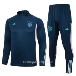 Ajax Amsterdam Kvart-Zip Trenings Collegegenser Set Herre 2023/2024 Blå Ajax Amsterdam Kvart-Zip Trenings Collegegenser Set Herre 2023/2024 Blå