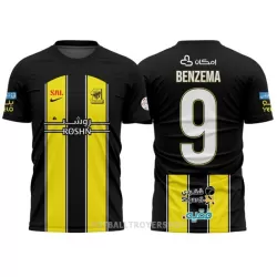 Al Ittihad Benzema 9 Hjemmedrakt Herre 2023/2024 Al Ittihad Benzema 9 Hjemmedrakt Herre 2023/2024