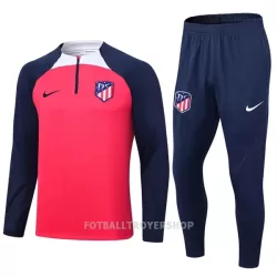 Atlético Madrid Kvart-Zip Trenings Collegegenser Set Herre 2023/2024 Rød Atlético Madrid Kvart-Zip Trenings Collegegenser Set Herre 2023/2024 Rød